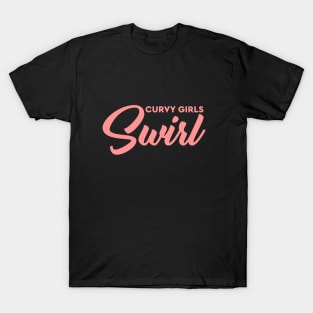 Curvy Girls Swirl T-Shirt